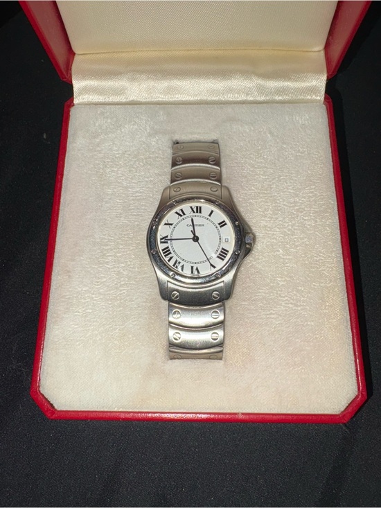 Other - Santos steel Ronde De Cartier watch